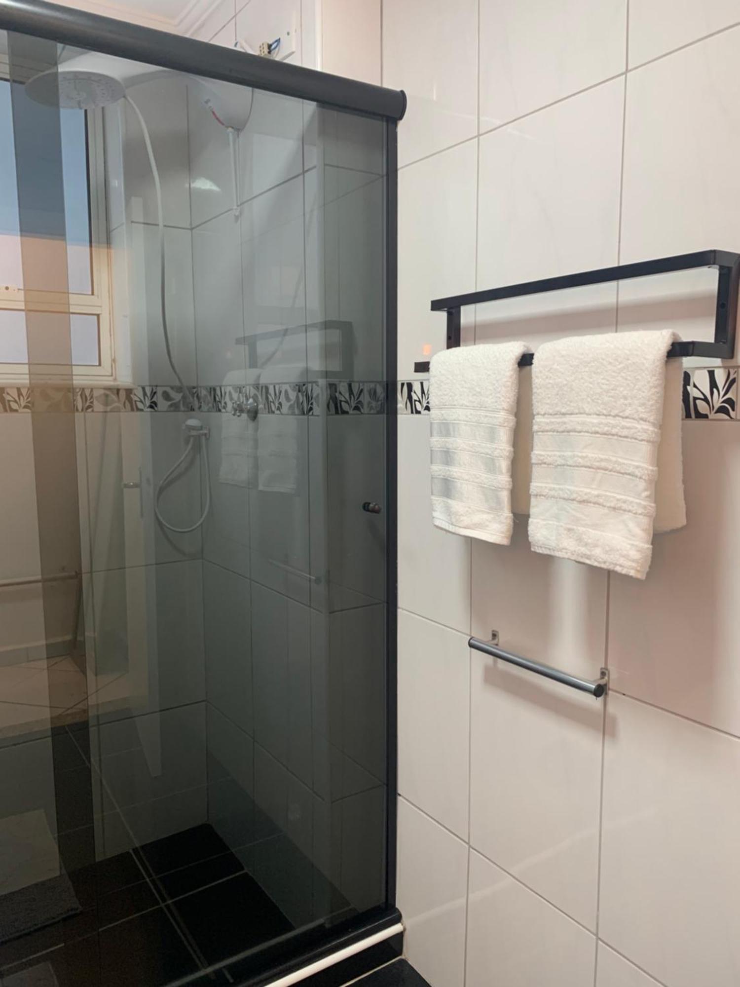 Apartamento Em Santos No Gonzaga Em Frente A Praia Exteriör bild