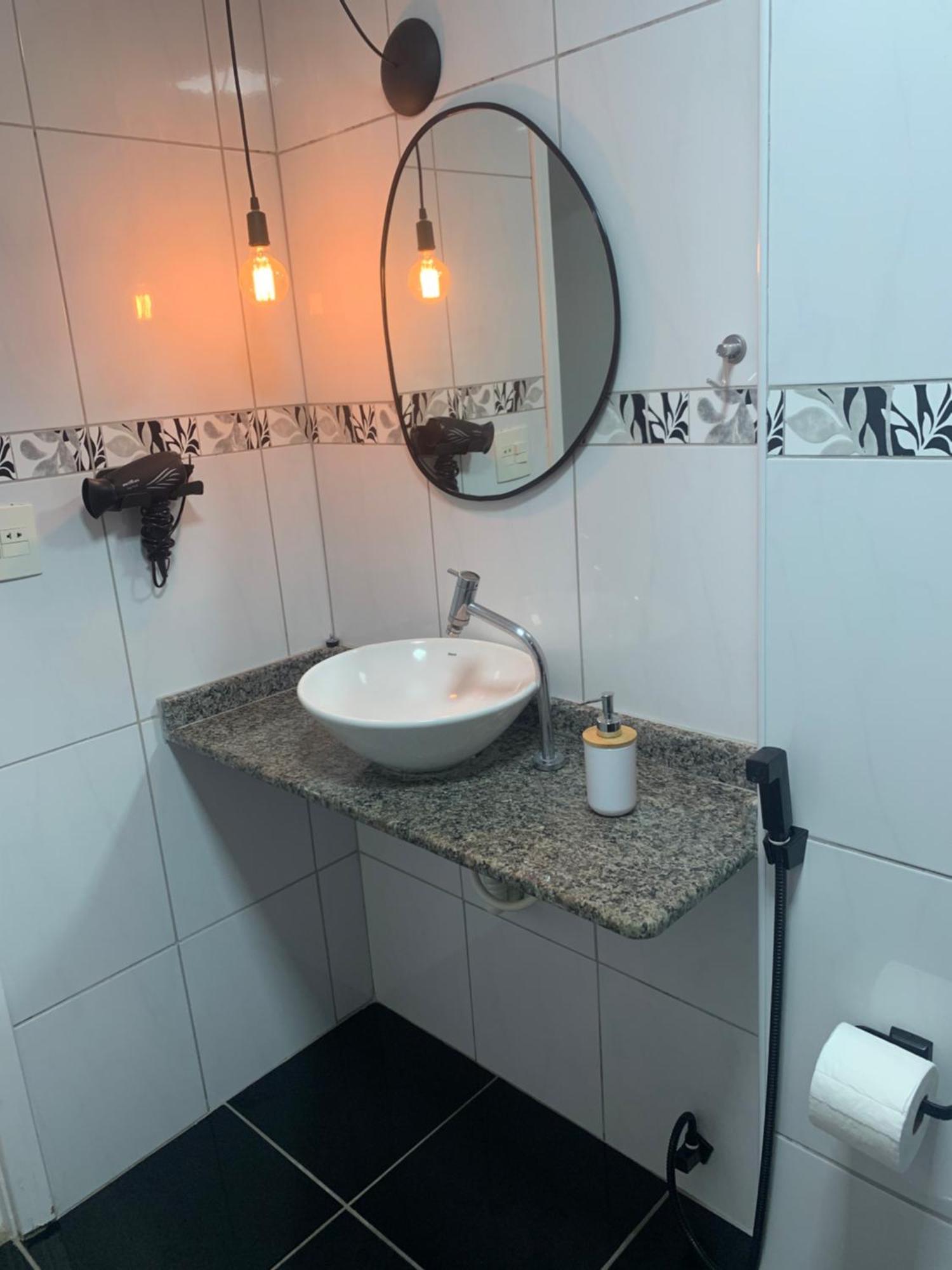 Apartamento Em Santos No Gonzaga Em Frente A Praia Exteriör bild