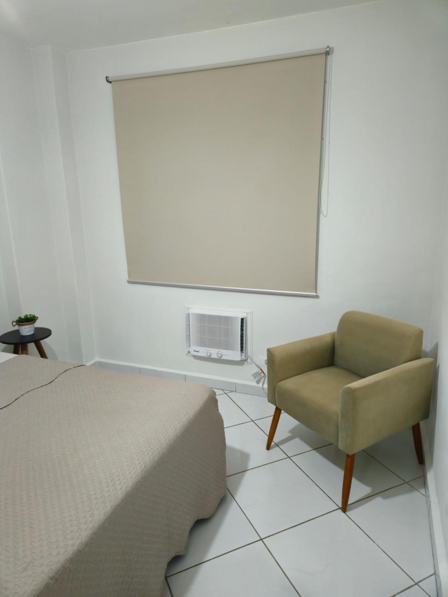 Apartamento Em Santos No Gonzaga Em Frente A Praia Exteriör bild